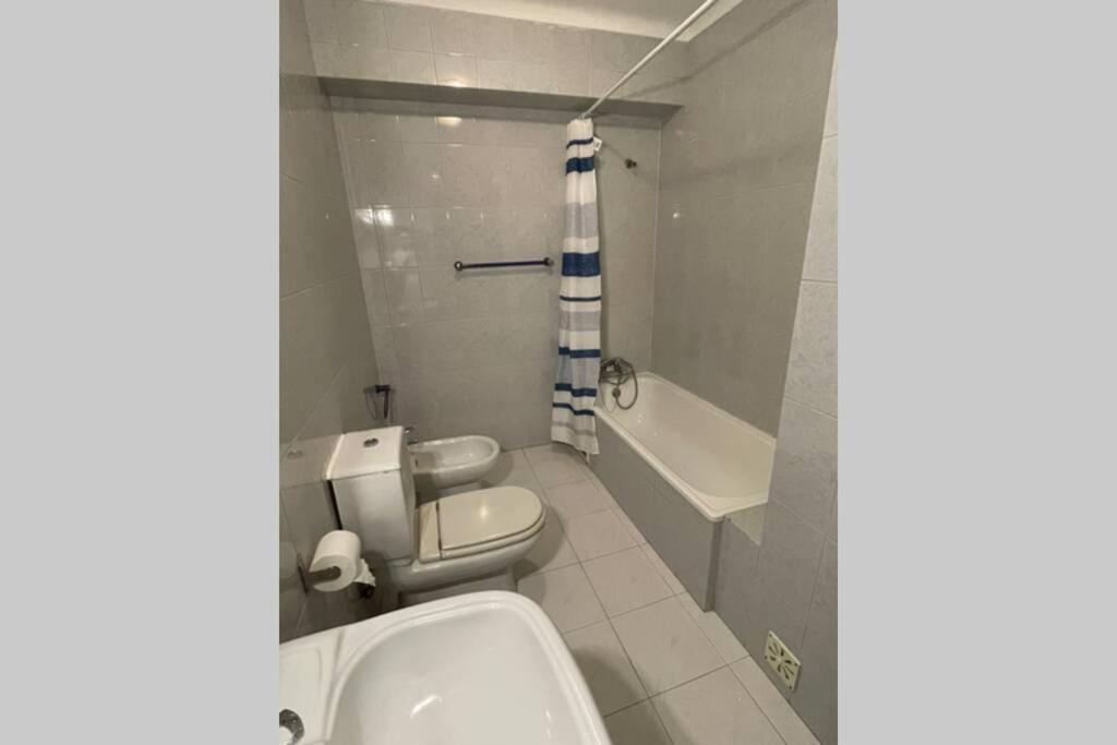Blue - Beachfront Apartment อาร์มาซอง เด เปรา ภายนอก รูปภาพ